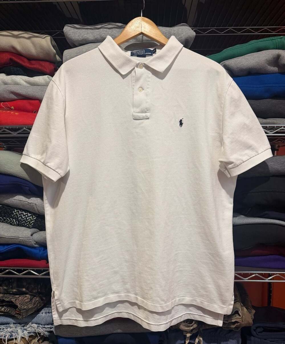 Polo Ralph Lauren Men's Classic Fit White Mesh Polo Shirt Size XL